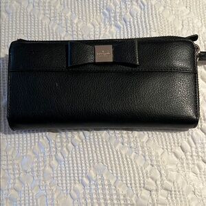Kate Spade Black Leather Wallet
